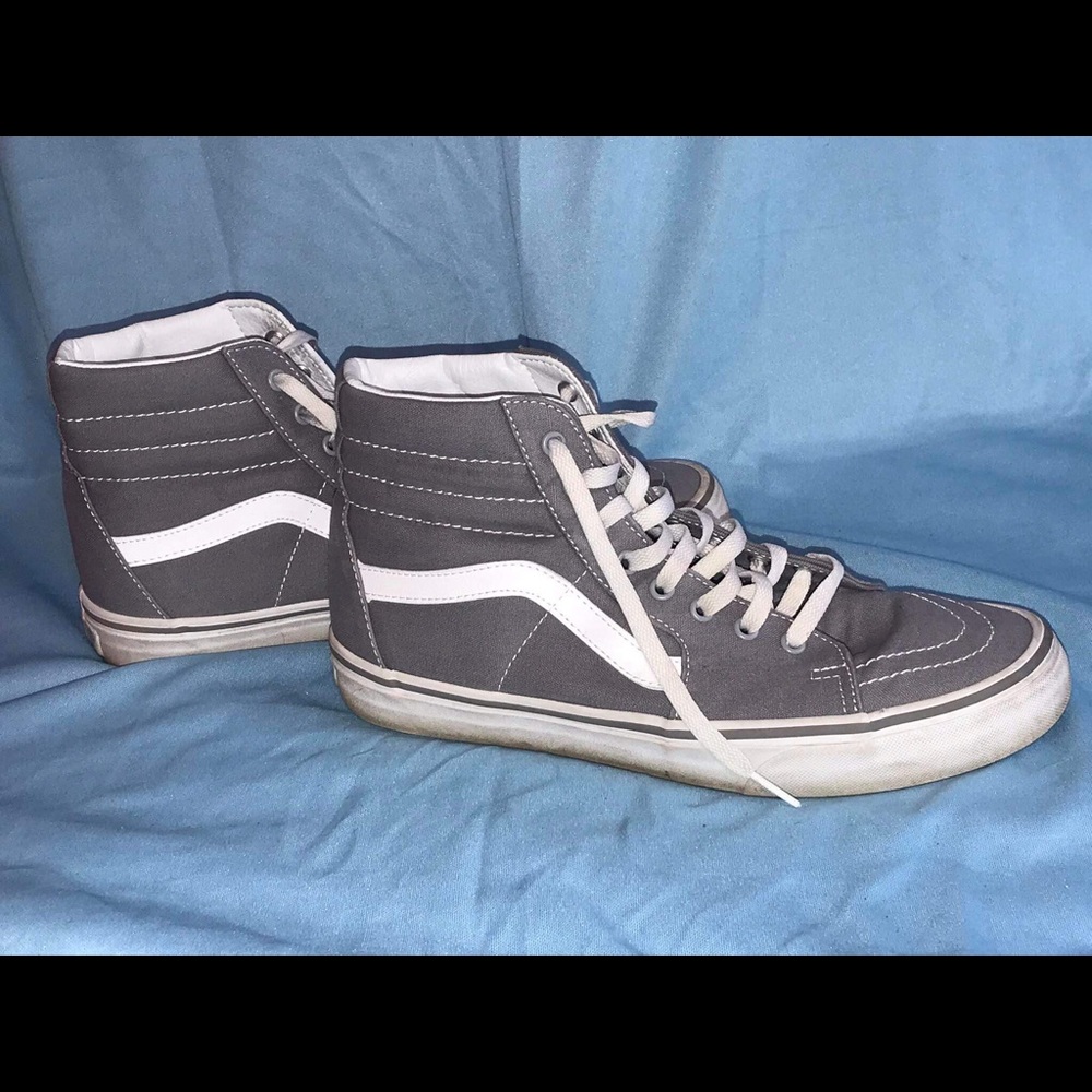 Grey Hi-Top Vans